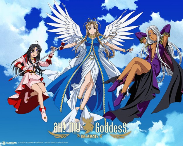 Oh-My-Goddess-Aa-Megami-sama-wallpaper-2-625x500 Top 10 Anime Goddesses