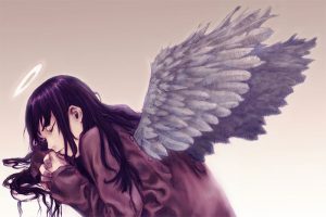Evangelion-wallpaper-2 Top 10 Dark Anime Girl [Updated]