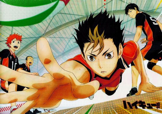 Haikyu  Key Art 2 Wall Poster with Magnetic Frame 22375 x 34   Walmartcom