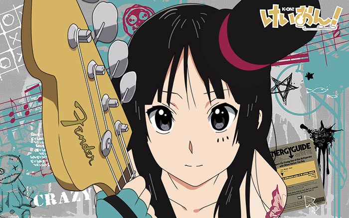 Mio-Akiyama-K-On-wallpaper-20160822125523-700x438 Las 10 chicas músicos más talentosas del anime