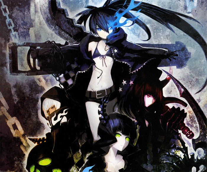 Black Rock Shooter Game Characters