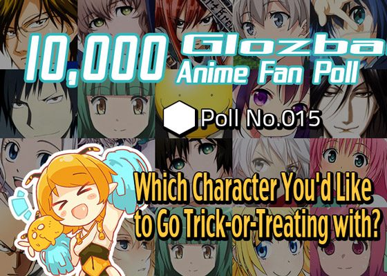 poll-grid-5x4-015-560x400 [10,000 Global Anime Fan Poll Results!] Which Character You'd Like to Go Trick-or-Treating with?
