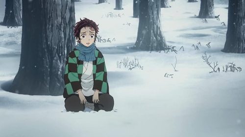 Kimetsu-no-Yaiba-Demon-Slayer-Mugen-Train-Wallpaper-500x500 Top 5 Anime Snow Scenes [Updated]