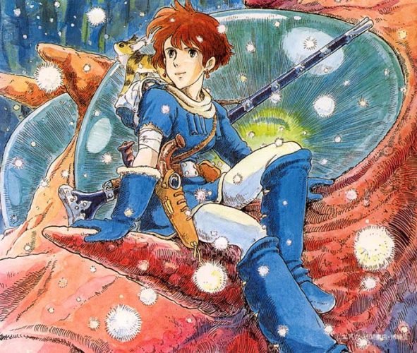 Nausicaä-wallpaper-591x500 Top Manga by Hayao Miyazaki