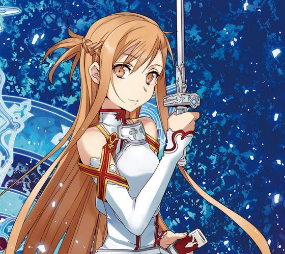 asuna-sword-art-online-wallpaper-560x498 Las 10 Mejores Chicas Kawaii / Adorables en Anime