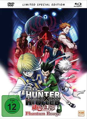 Hunter x Hunter Phantom Rouge dvd