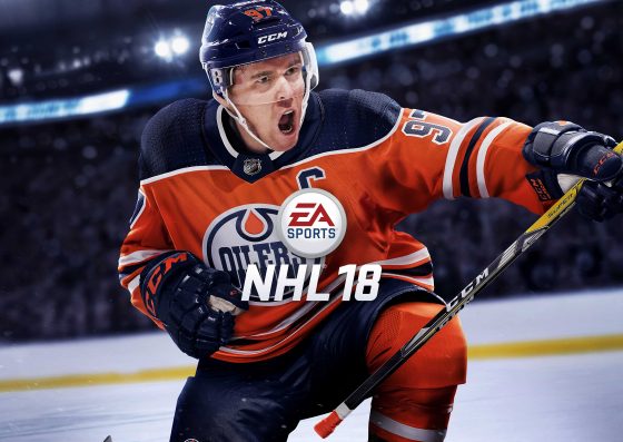 EASnhl18GENkeyartRGBhorz30edit-560x397 Edmonton Oilers Superstar Connor McDavid is the Official Face for EA SPORTS NHL 2018!