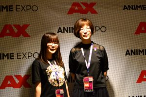 Hyperdimension Neptunia Creators Tsunako and Mizuno AX 2017 Press Conference