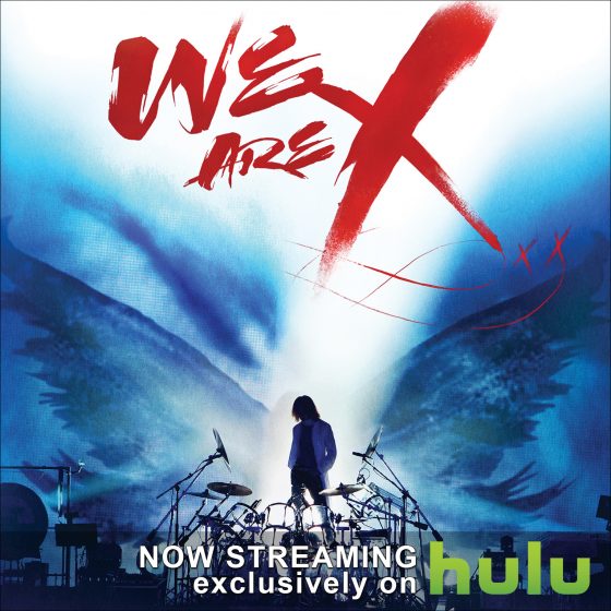 RMMS-X-Japan-WeAreX-Hulu-announce-1-560x560 Award-Winning X Japan Documentary "We Are X" Now Streaming Exclusively on Hulu!
