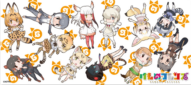 Kemono-Friends-wallpaper Top 10 Adaptable Kemono Friends Characters