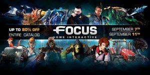 Focus Publisher Weekend - Steam Flies Focus' Flag for Five Days