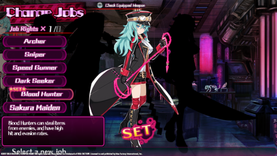mary Mary Skelter: Nightmares - New Job System Screenshots and Character Spotlight #3