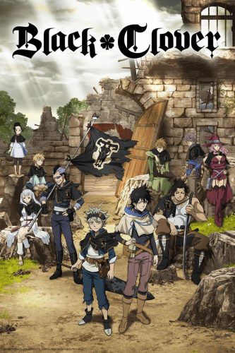 Black-Clover-crunchyroll-333x500 Animes de Acción y Aventura de la primavera del 2018 - ¡Superpoderes, personajes explosivos, combates y persecuciones!