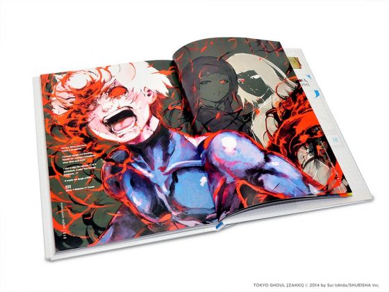 Tokyo-Ghoul-illustration-capture-2-378x500 New TOKYO GHOUL ILLUSTRATIONS: ZAKKI Art Book Arrives From VIZ Media