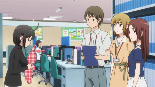 Servant-x-Service-crunchyroll Las 10 mejores office ladies (oficinistas) del anime