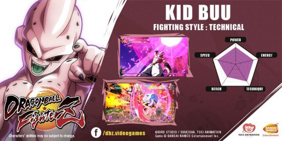 Kid-Buu-DB-560x280 Kid Buu Revealed for DRAGON BALL FighterZ!