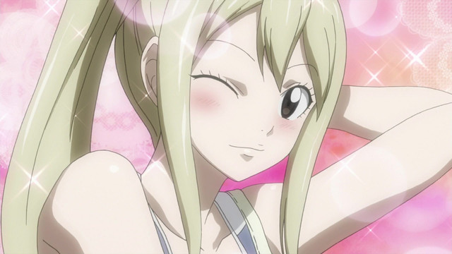 Lucy-Heartfilia-Fairy-Tail-Capture [The Laws of Anime] Boobs Are Always Magic, and Probably Made out of Dark-Matter