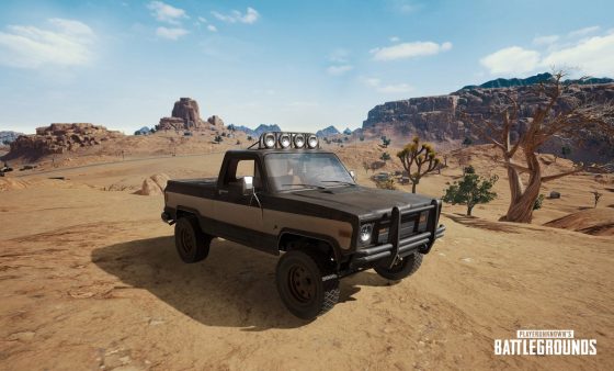 PUBG-pickup-1-560x331 Our Least Favorite Vehicle to Use in Miramar: the Pickup Truck