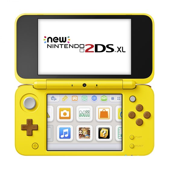 New2DSXL_Pikachu_front-560x350 New Nintendo 2DS XL Pikachu Edition Arrives Jan. 26!