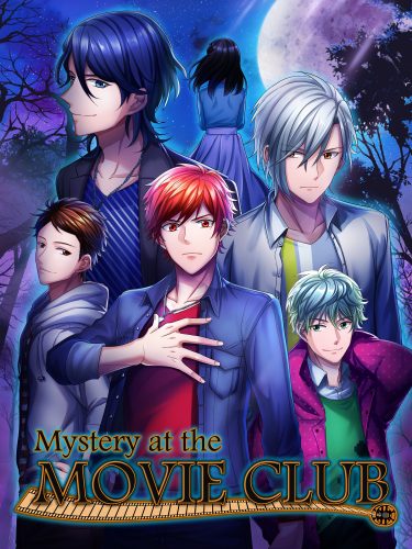 KV-1500ｘ2000-375x500 Otome thriller game "Mystery at the Movie Club" Available NOW!