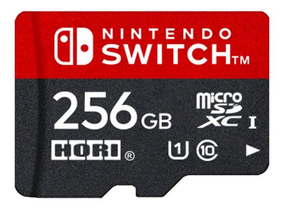 Nintendo-Hori-256-1-560x739 Nintendo and Hori to Release Official 256GB Micro-SD Card for Nintendo Switch