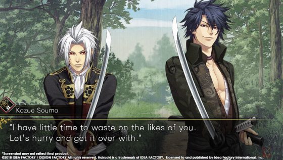 Hakuouki-5 Final Batch of Screens for Hakuoki: Edo Blossoms shows off Souma + Sakamoto!