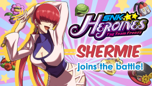 Terry-Bogard-SNK-Heroines-560x316 Terry Bogard(!?) Joins the Brawl in SNK HEROINES Tag Team Frenzy!
