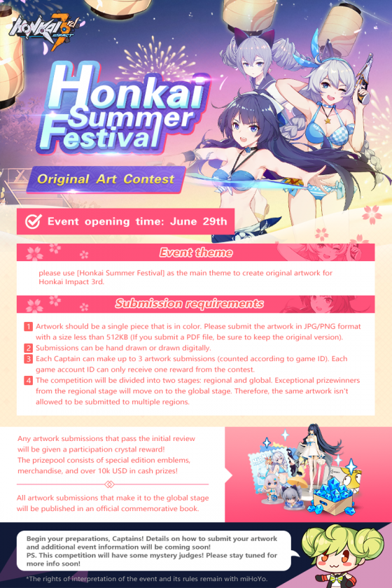 Honkai-Beach-560x315 Honkai Impact 3rd Summer Battle Update + New Valkyrie Theresa is Officially Out Now!