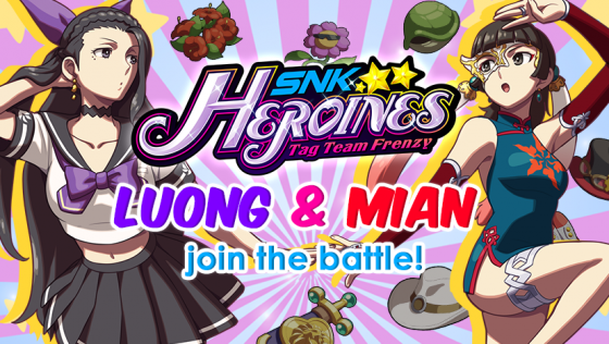 Luong-560x316 E3 2018: Otras dos chicas se unen a SNK HEROINES ~Tag Team Frenzy~! ¡El dúo Luong & Mian!