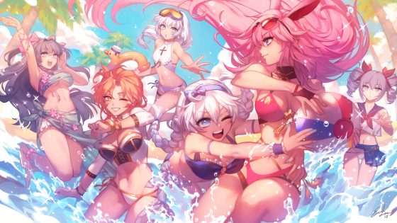 EN-800x1200-夏日同人活动海报-560x840 Turn your Hobby into a Career with the Honkai Impact Fan Art Contest!