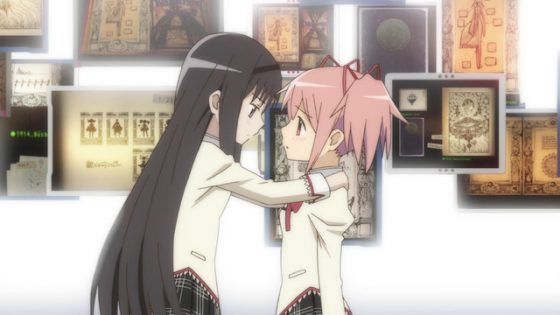 Mahou-Shoujo-Madoka-Magica-crunchyroll-560x315 Mahou Shoujo Madoka★Magica (Puella Magi Madoka★Magica): An Analytical Reading Through Divisions in Lighting, Architecture, and Objects Part 1