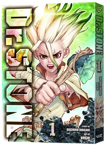 DrStone_GN01_3D-358x500 VIZ Media Launches TWO New Manga Titles - DR. STONE And RADIANT