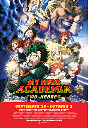 My-Hero-Academia-Heroes "My Hero Academia: Two Heroes" Advance Tickets Now Available; Red Carpet World Premier September 13th!