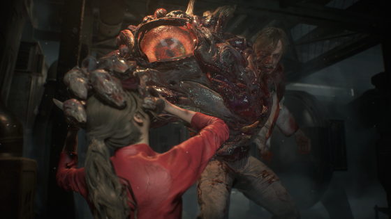 Leon_Claire_KeyArt_August-560x289 Claire Redfield enters the nightmares in Resident Evil 2!