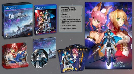 Fate-Extella-Link-560x237 Fate/EXTELLA LINK Fleeting Glory Edition Details for PS4 + Early 2019 Release for PC/PS Vita
