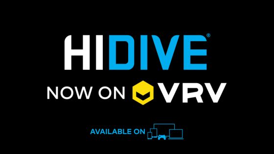 HIDIVE-on-VRV-560x315 VRV Announces HIDIVE as Newest Channel Partner