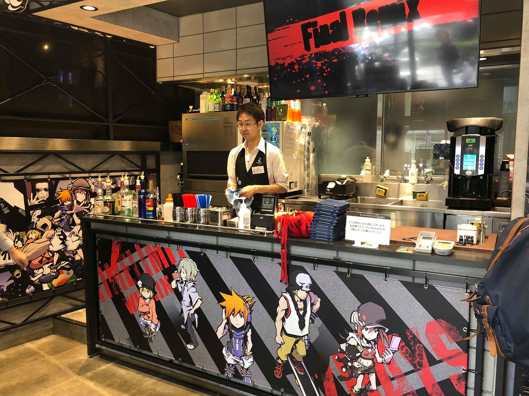 The World Ends With You: Final Remix collaboration coming to Square Enix Cafes a