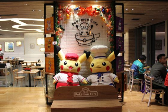 Cafe-Entrance-Pokémon-Cafe-in-Nihonbashi-Tokyo-capture Top 5 Normal Pokemon in Sun and Moon
