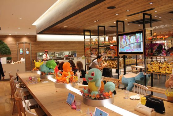 Cafe-Entrance-Pokémon-Cafe-in-Nihonbashi-Tokyo-capture Top 5 Normal Pokemon in Sun and Moon