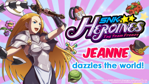 JEANNE Officially Dazzles The World in SNK HEROINES Tag Team Frenzy! Drops December 13th!