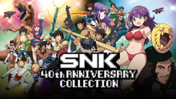 SNK-40th-Anniversary-Logo-560x315 SNK 40th ANNIVERSARY COLLECTION  Delivers 11 Free Bonus Titles Today!