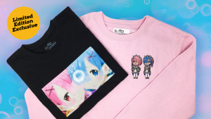 Re:ZERO Capsule Collection Launches at Crunchyroll Store