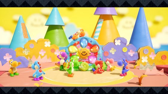 Switch_Yoshi-CW_releaseDateAnnounce_SCRN02-560x315 New Handcrafted Yoshi and Kirby Games Launching in March!!