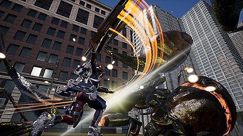 edf-iron-rain_ss_07 More New Details Released for EARTH DEFENSE FORCE: IRON RAIN! "PA Gear + Support Bug "G-L.I.A.R."