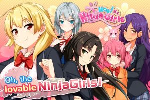 Finally enjoy the fast-paced, exciting visual novel for men, “Moe! Ninja Girls”, on Steam!