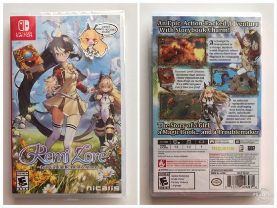 Logo-Lost-Girl-in-the-Lands-of-Lore-capture-500x312 Unboxing RemiLore ~Lost Girl in the Lands of Lore~ for Nintendo Switch