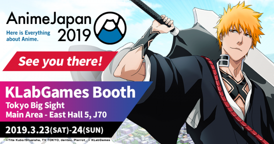 AnimeJapan-2019-Main-logo-KLab-560x294 KLabGames Booth at AnimeJapan 2019: Stage Event Details and Schedule Released