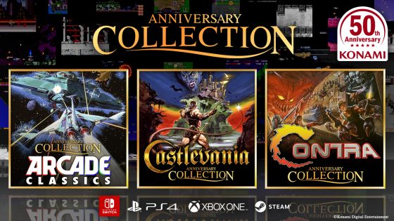 Konami-Anni-Collection-anv_tw_1553078164-560x315 Konami Celebrates 50 Years With Contra, Castlevania and Arcade Classics Collections! Coming this Summer!