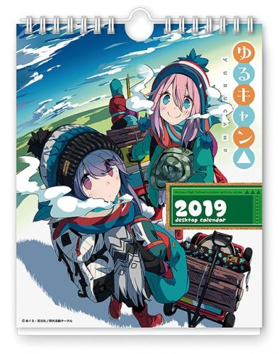 Yuru-Camp-Wallpaper-394x500 Top 10 Satisfying Anime of 2018 [Best Recommendations]