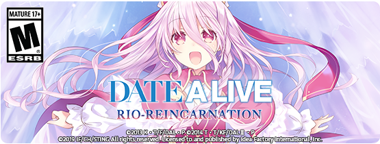 Date-a-LIVE-logo-new DATE A LIVE: Rio Reincarnation Introduces New Yoshino Screenshots + More!